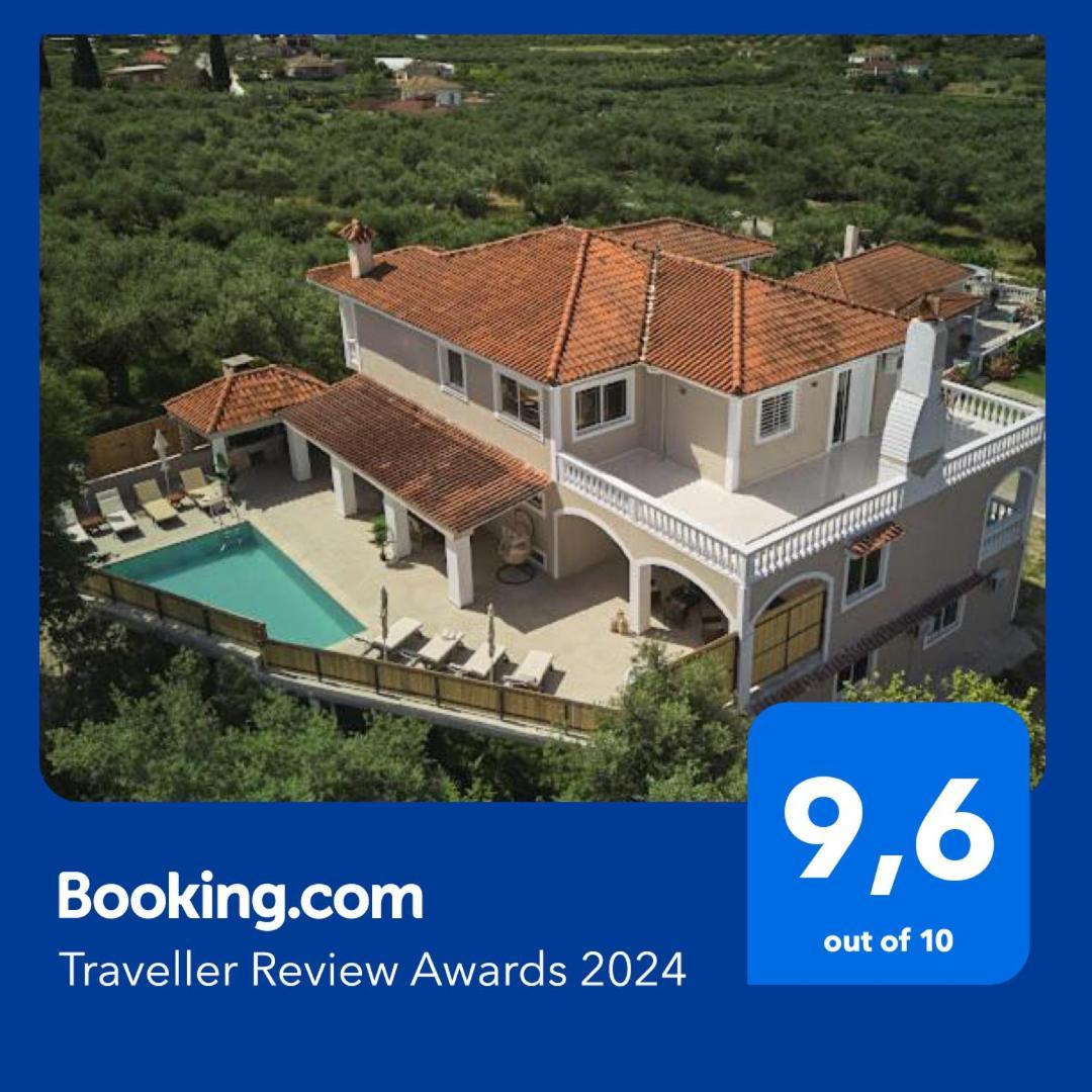 Galadriel Villa With Private Pool & Jacuzzi Kato Yerakarion Екстериор снимка